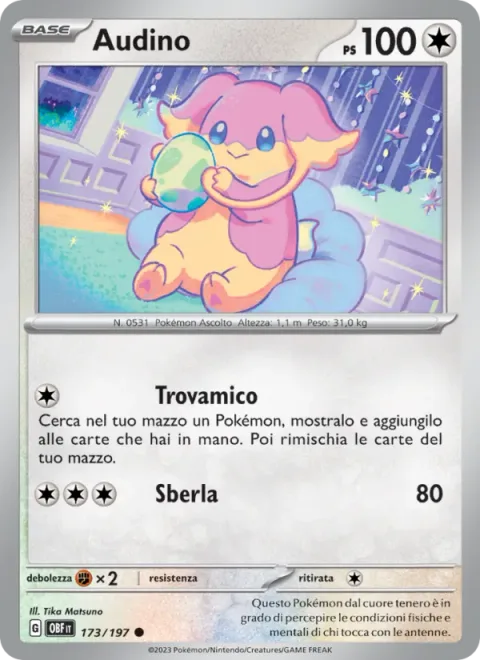 Audino [Find a Friend | Slap]