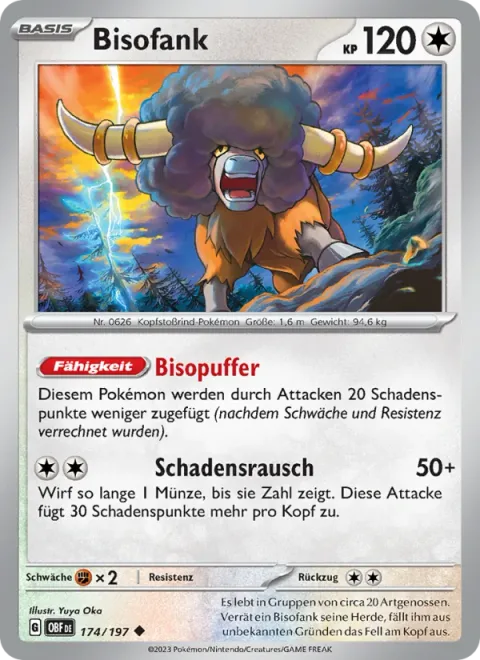 Bouffalant [Bouffer | Damage Rush]