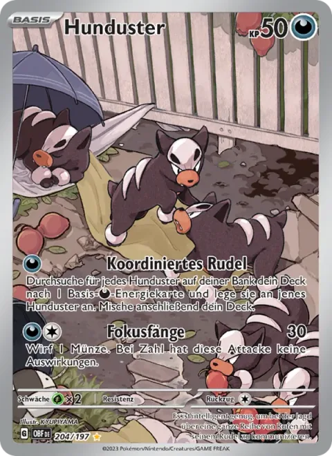 Houndour [Coordinated Pack | Focus Fangs]