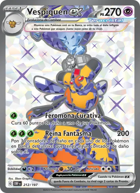 Vespiquen ex [Healing Pheromone | Phantom Queen]