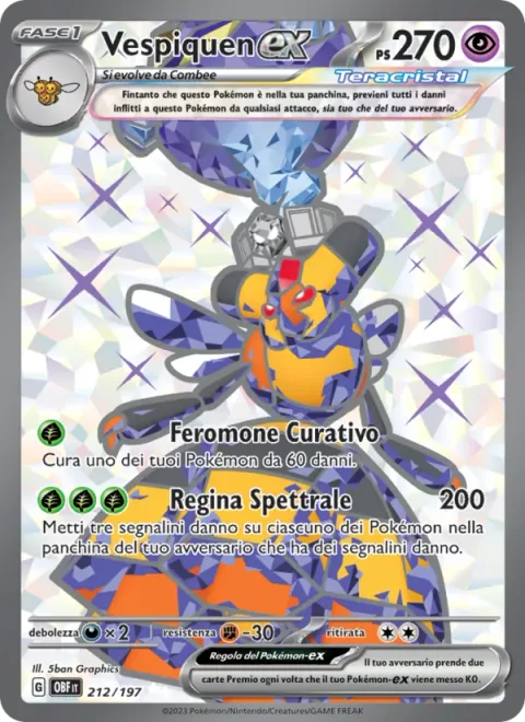 Vespiquen ex [Healing Pheromone | Phantom Queen]
