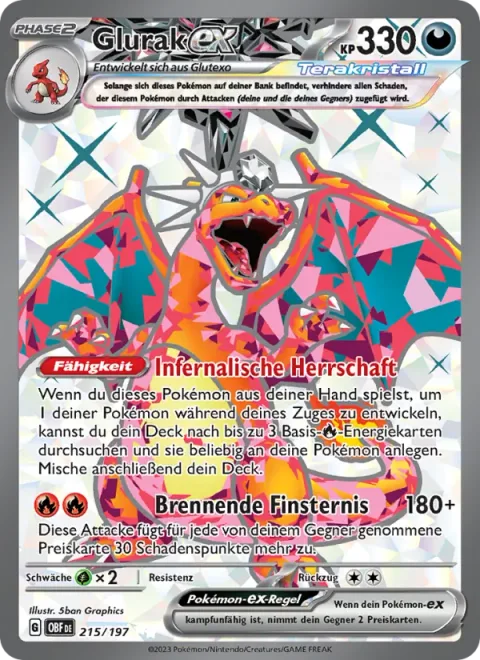Charizard ex [Infernal Reign | Burning Darkness]