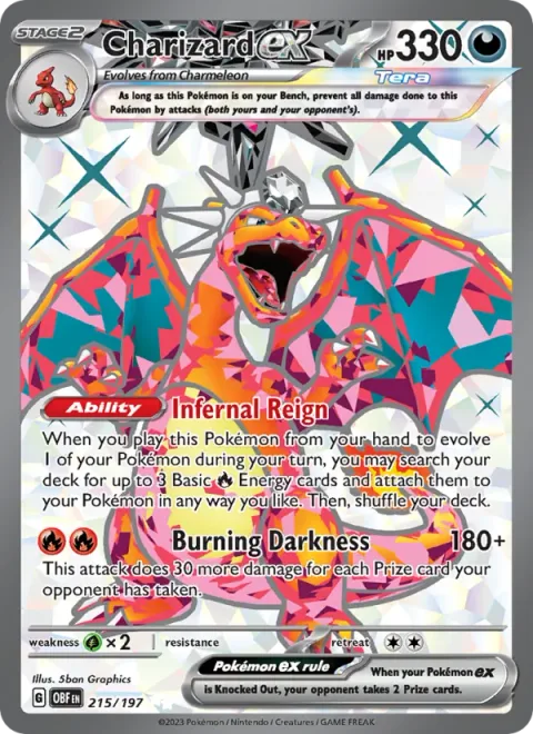 Charizard ex [Infernal Reign | Burning Darkness]