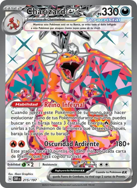 Charizard ex [Infernal Reign | Burning Darkness]