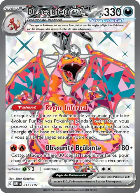 Charizard ex [Infernal Reign | Burning Darkness]