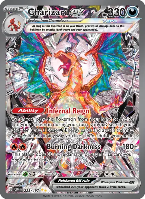 Charizard ex [Infernal Reign | Burning Darkness]