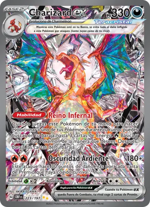 Charizard ex [Infernal Reign | Burning Darkness]
