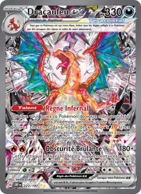 Charizard ex [Infernal Reign | Burning Darkness]