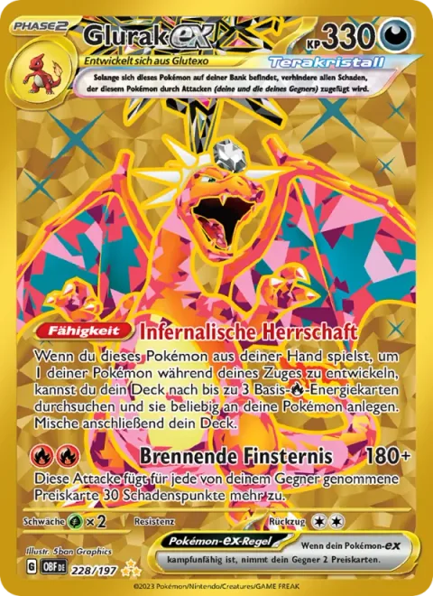 Charizard ex [Infernal Reign | Burning Darkness]