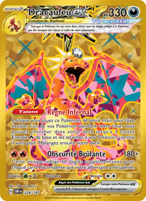 Charizard ex [Infernal Reign | Burning Darkness]