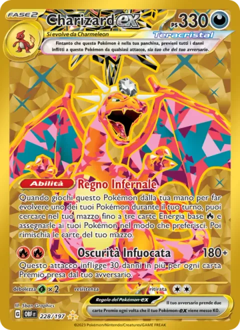 Charizard ex [Infernal Reign | Burning Darkness]