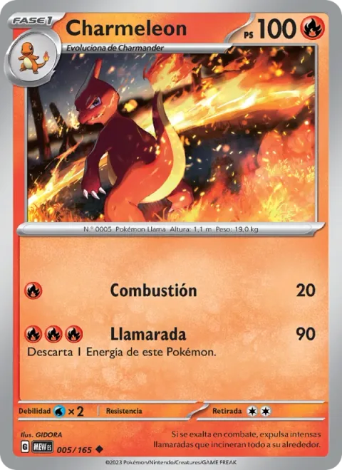 Charmeleon [Combustion | Fire Blast]