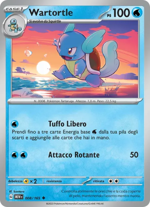 Wartortle [Free Diving | Spinning Attack]