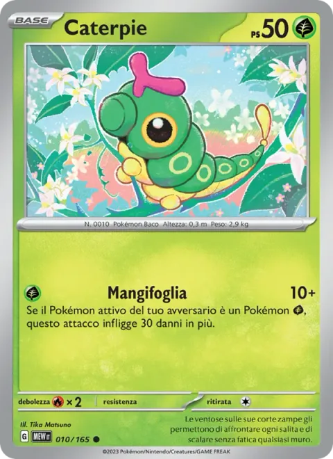 Caterpie [Leaf Munch]