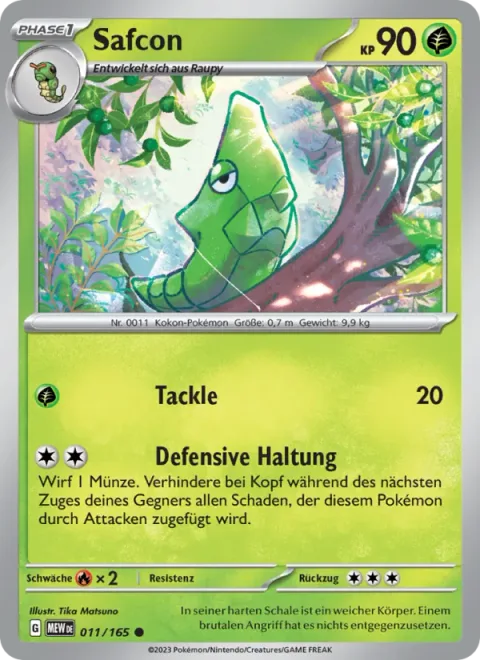 Metapod [Tackle | Defensive Posture]