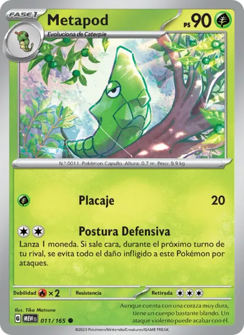 Metapod [Tackle | Defensive Posture]