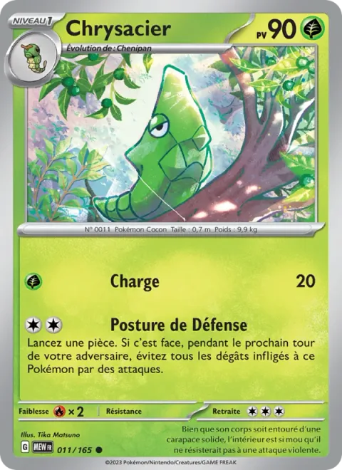 Metapod [Tackle | Defensive Posture]