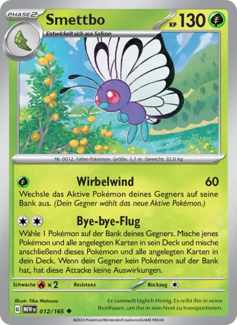 Butterfree [Whirlwind | Bye Bye Flight]