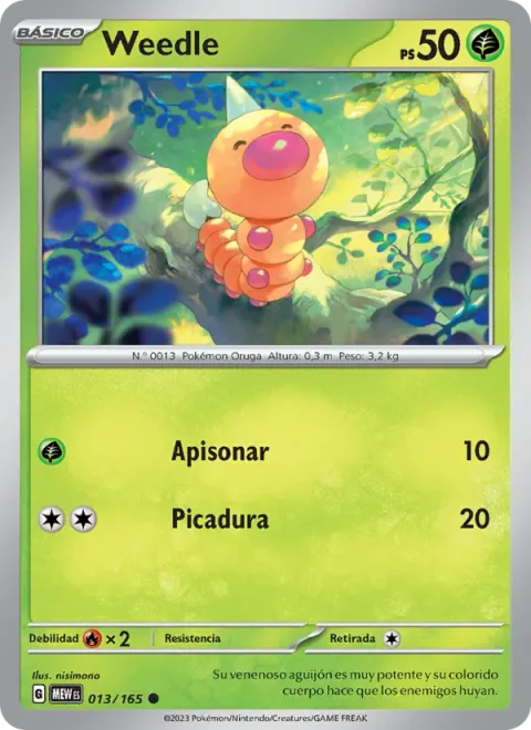 Weedle [Ram | Bug Bite]
