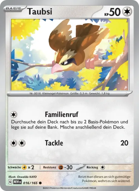 Pidgey [Call for Family | Tackle]