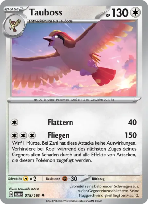 Pidgeot [Flap | Fly]