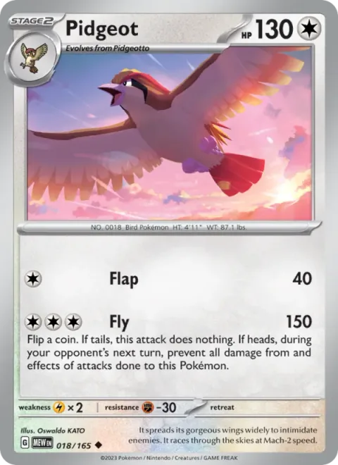 Pidgeot [Flap | Fly]