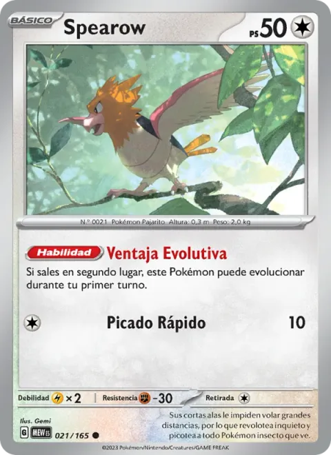 Spearow [Evolutionary Advantage | Speed Dive]
