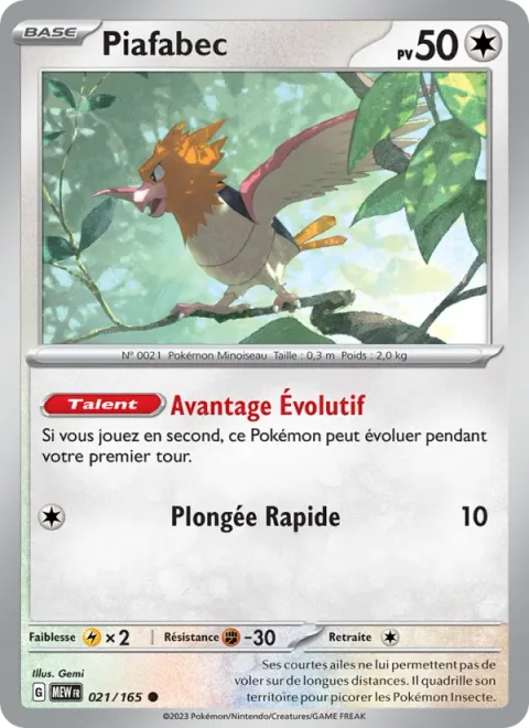 Spearow [Evolutionary Advantage | Speed Dive]
