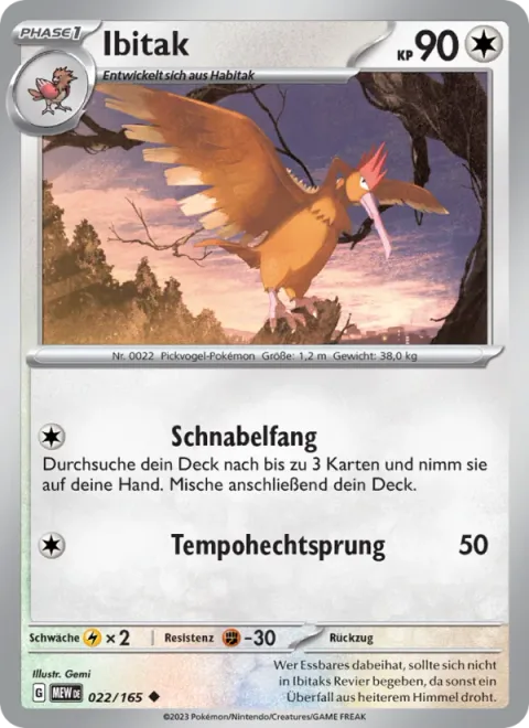 Fearow [Beak Catch | Speed Dive]