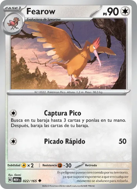 Fearow [Beak Catch | Speed Dive]