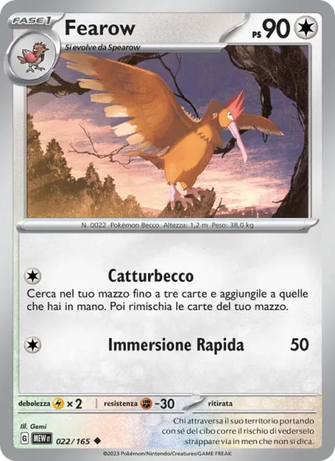 Fearow [Beak Catch | Speed Dive]