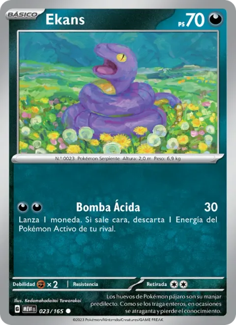 Ekans [Acid Spray]