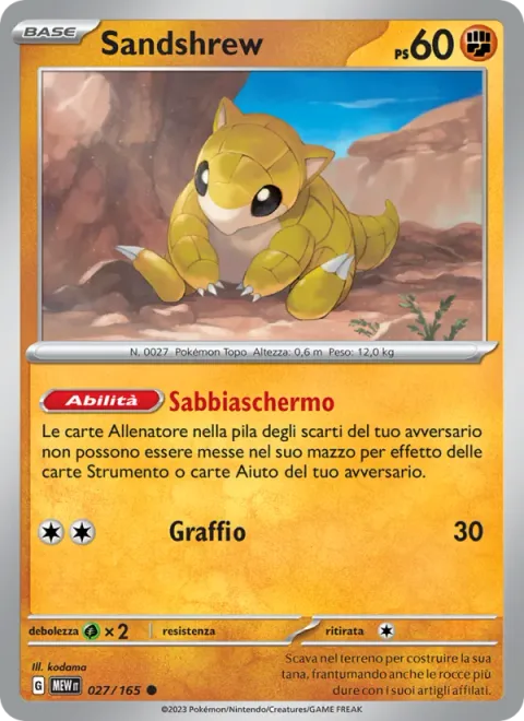 Sandshrew [Sand Screen | Scratch]