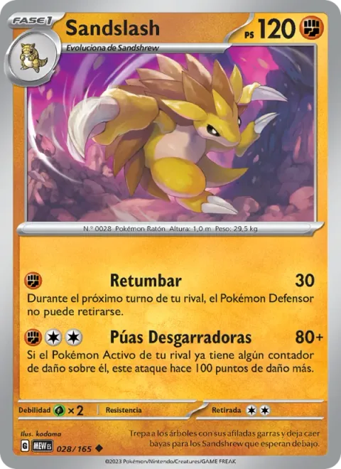 Sandslash [Rumble | Spike Rend]
