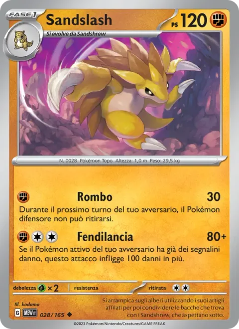 Sandslash [Rumble | Spike Rend]
