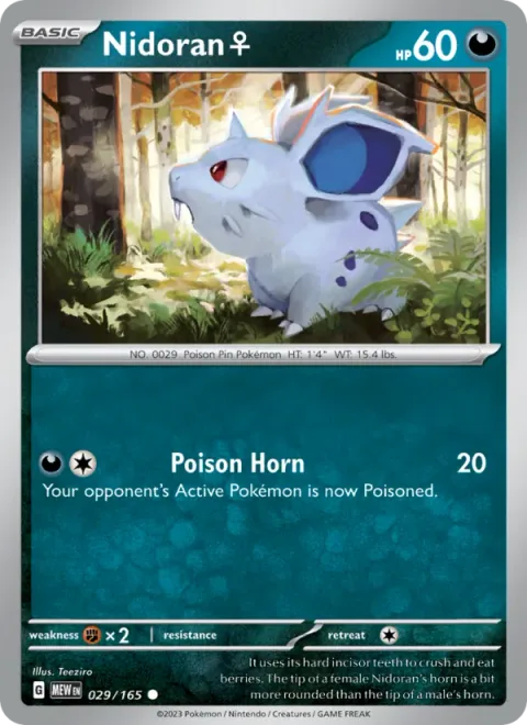 Nidoran [F] [Poison Horn]