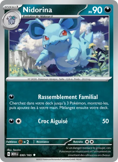 Nidorina [Fetch Family | Sharp Fang]