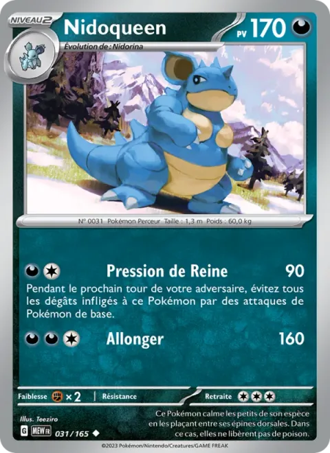 Nidoqueen [Queen Press | Lunge Out]