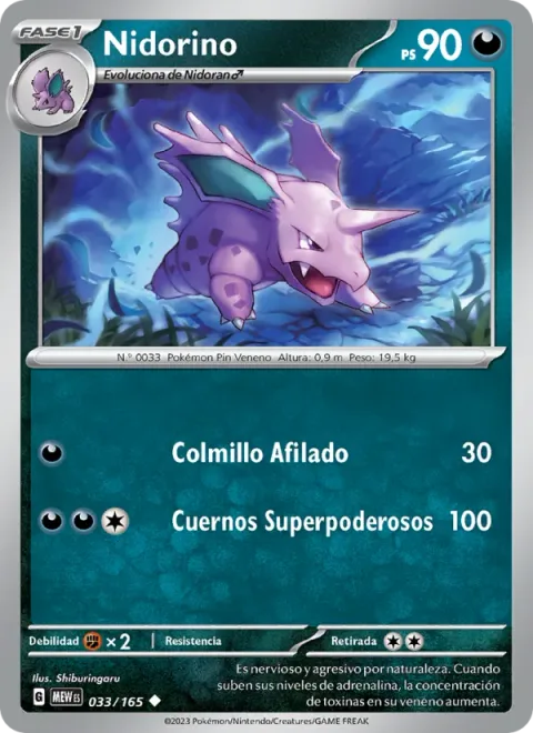 Nidorino [Sharp Fang | Superpowered Horns]