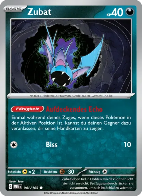 Zubat [Revealing Echo | Bite]