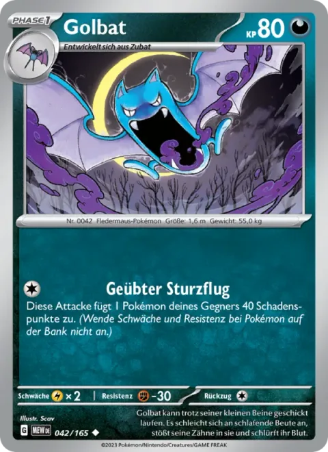 Golbat [Skill Dive]