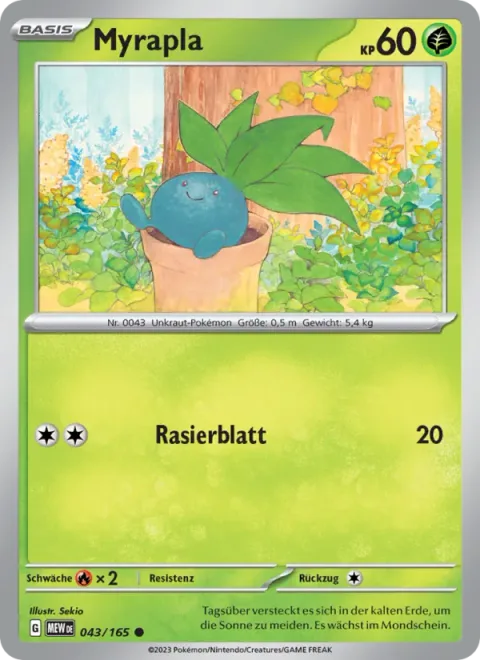Oddish [Razor Leaf]