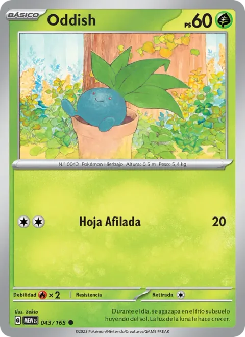 Oddish [Razor Leaf]