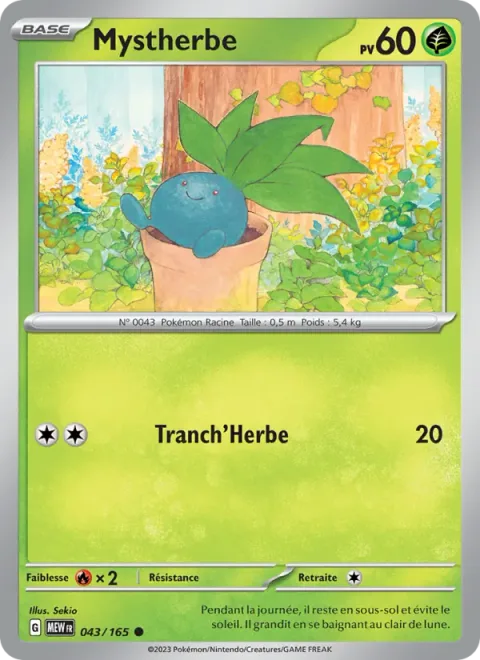 Oddish [Razor Leaf]