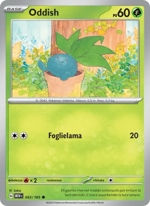 Oddish [Razor Leaf]