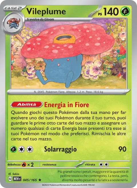 Vileplume [Fully Blooming Energy | Solar Beam]