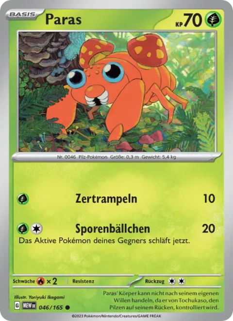 Paras [Stampede | Spore Ball]