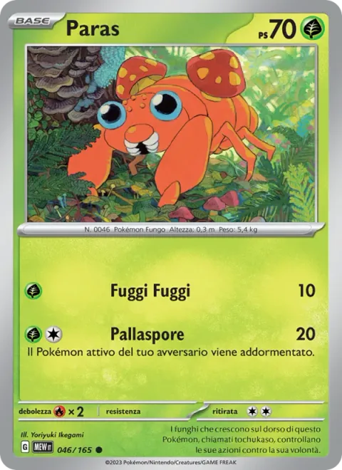 Paras [Stampede | Spore Ball]