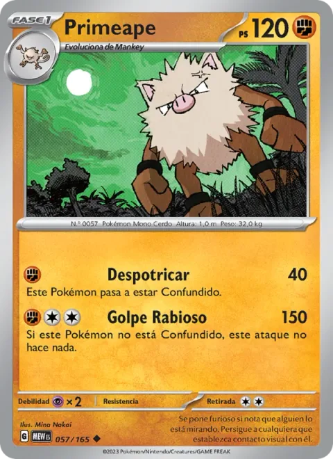Primeape [Rant and Rave | Raging Smash]