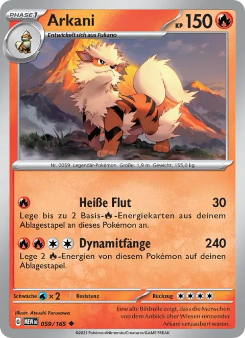 Arcanine [Torrid Torrent | Dynamite Fang]